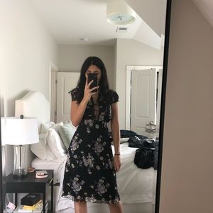 Anna Sui Silk MIDI Dress